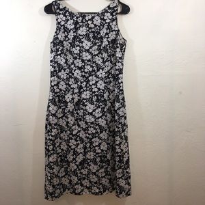 DBX Women's Black&White Sleeveless Dress Size 8